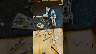 dropped the crest 😢#lego #starwars #sad #legostarwars #themandalorian #legoucs #fypシ #shorts #ucs
