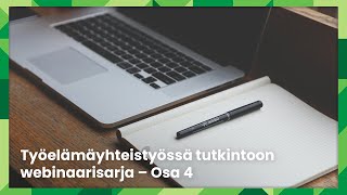 Työelämäyhteistyössä tutkintoon – Osa 4: Opinnollistamisen mahdollisuudet
