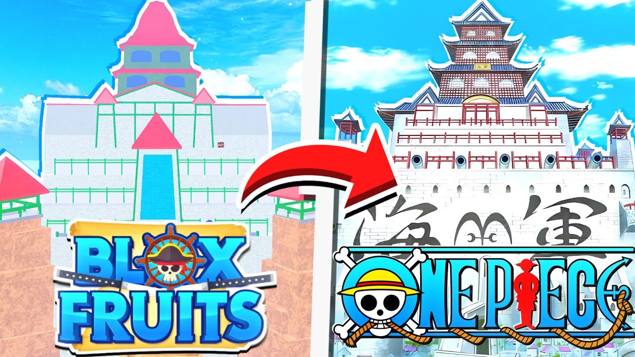 PERSONAGENS de ONE PIECE no BLOX FRUITS! 