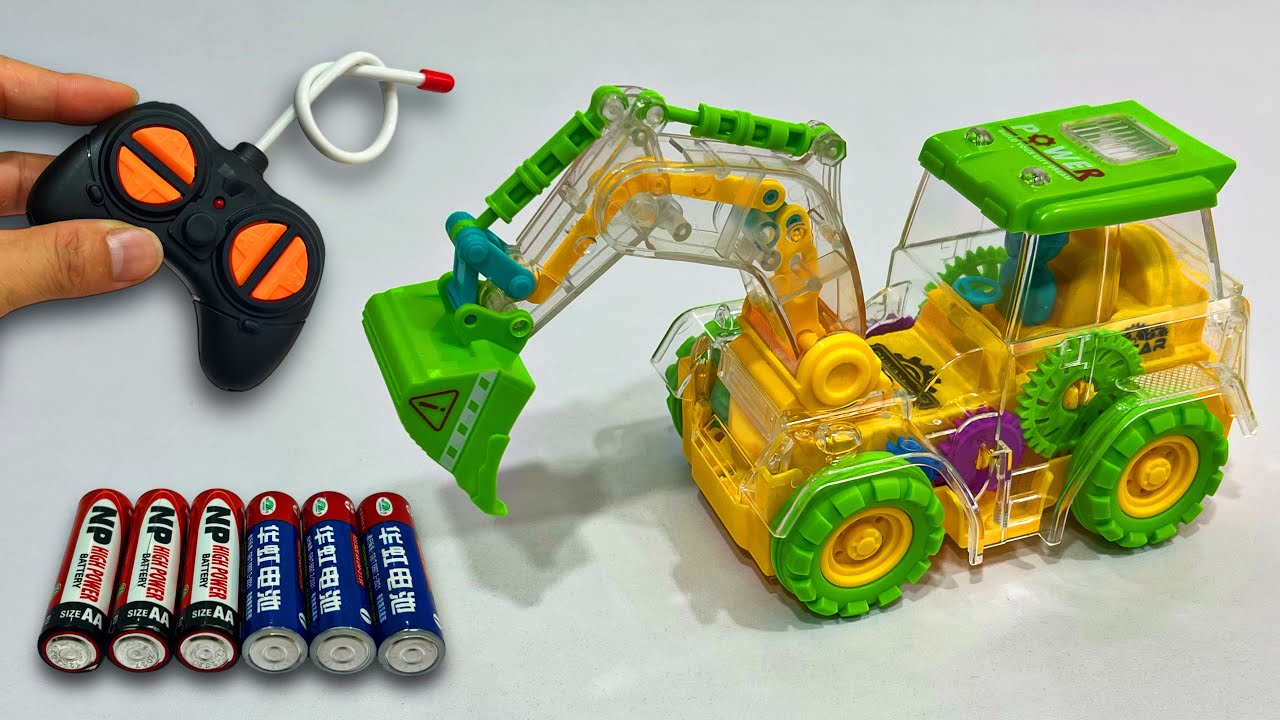 Unboxing Gear Excavator, Zombie, 