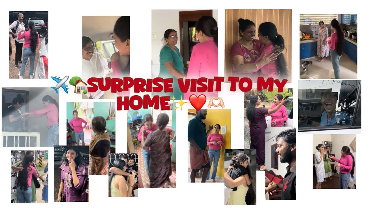 Surprise visit to my HOME🏡🥹🫶🏻❤️