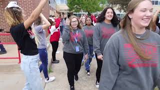Lawton Public Schools : LHS Highstepper Send-off