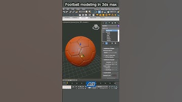 Football modeling #soccer #football #sunilrawat3d #3dsmax #3dmodeling #3d #blender3d