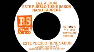 Video thumbnail of "Nano Cabrera - Este Pueblo Tiene Sabor"