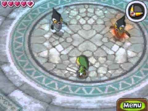 [The Legend of Zelda: Spirit Tracks] Blizzard Temple Boss Fraaz (No Damage)