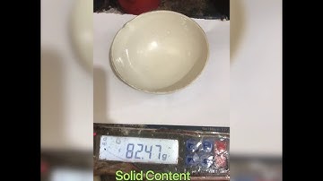 Solid Content Textile Chemical testing method SYNERGIES Textile Lab