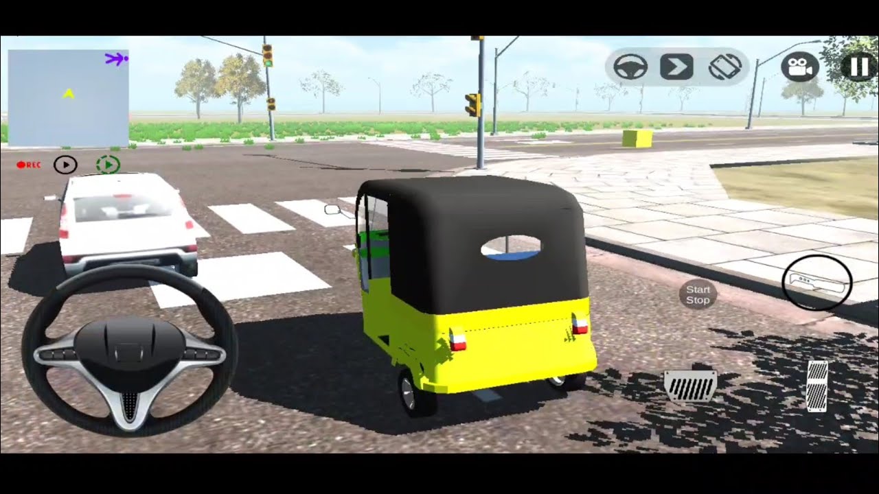 Auto Rickshaw Driving Game Level 2 | Tuk Tuk Game For Android | @Gamer ...