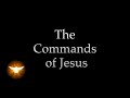 Living the gospel, in Jesus' own words. All the commands Jesus gave in all 4 Gospels. In canon order