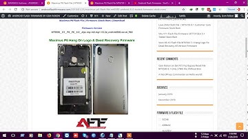 Maximus P6 Flash File | MT6580 Android 6.0 | Tested Firmware Stock Rom