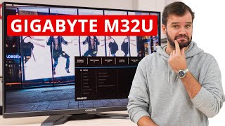 Gigabyte M32U Monitor Review - 4k @ 144Hz and HDMI 2.1!