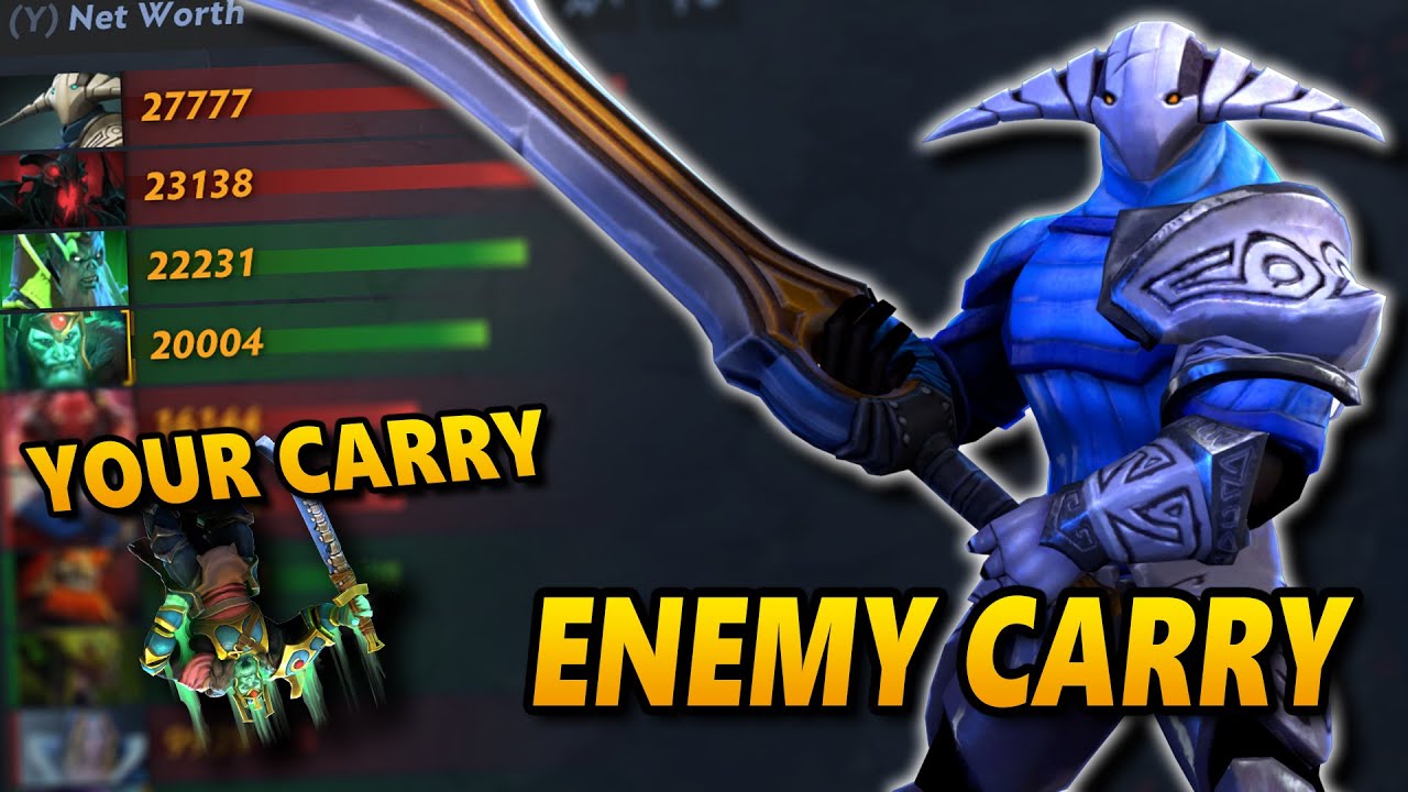 Почему вражеский керри всегда фармится?!