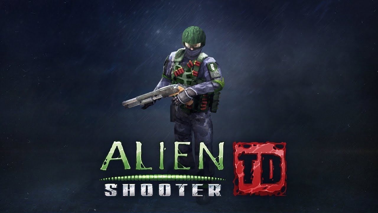 ALIEN SHOOTER TD level 5 - Alien Shooter TD Game play! - YouTube