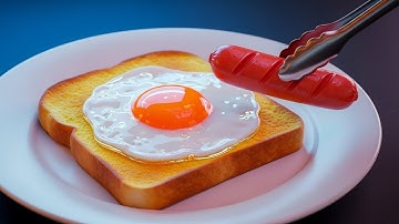 Ultimate American Breakfast Cooking 🍳🥓🧇 | Epic Morning Meal Recipe | Satisfying Food Making