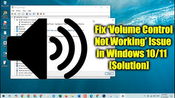 Fix ,Volume Control Not Working’ Issue in Windows 10/11 [Solution]