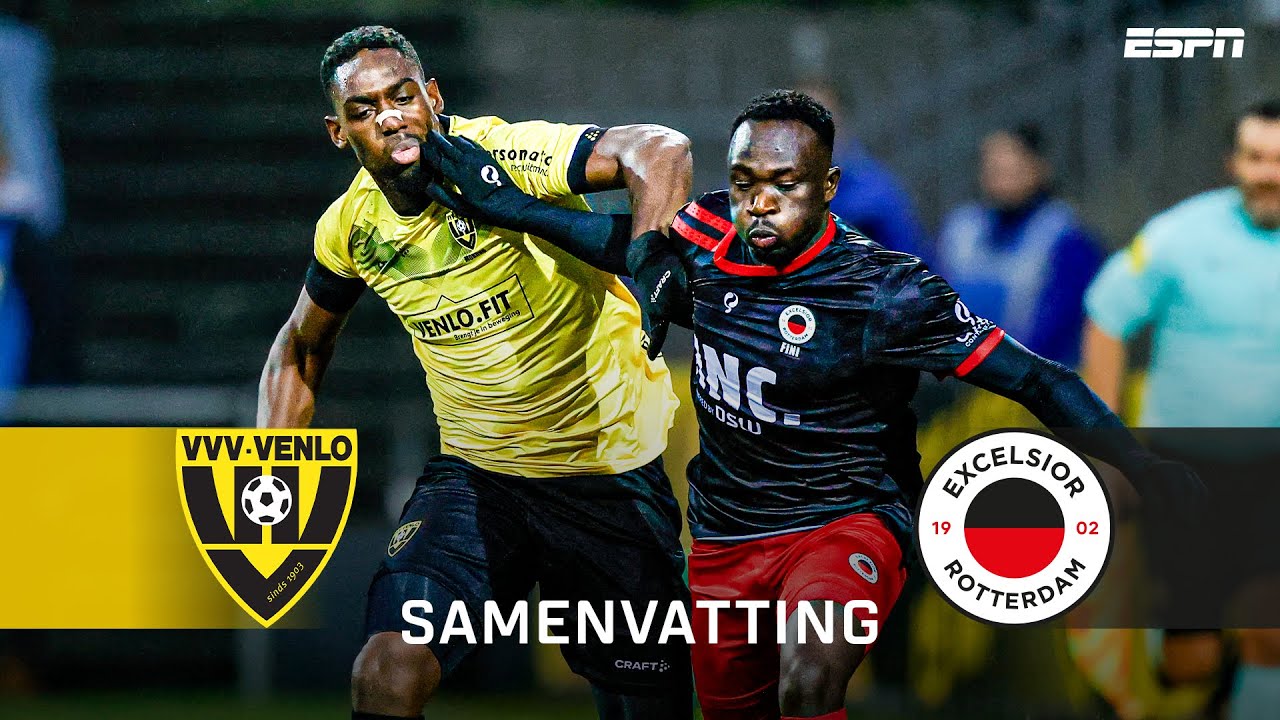 🅰️SSIST met BUITENKANT VOET & SPANNENDE SLOTFASE! ⏱️ | Samenvatting VVV Venlo - Excelsior