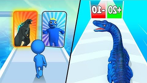 Monster Draft | Dinosaur Evolution Dino Run / All Level Gameplay: Android,iOS