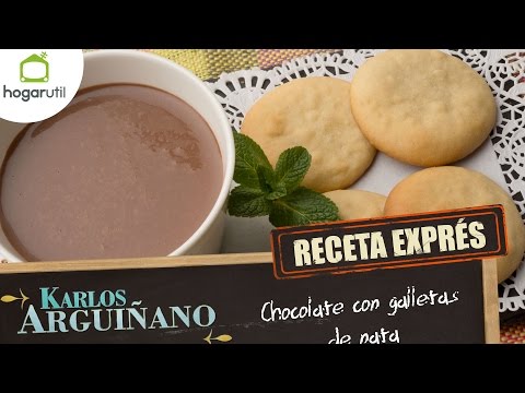 Receta Exprés: Chocolate con galletas de nata