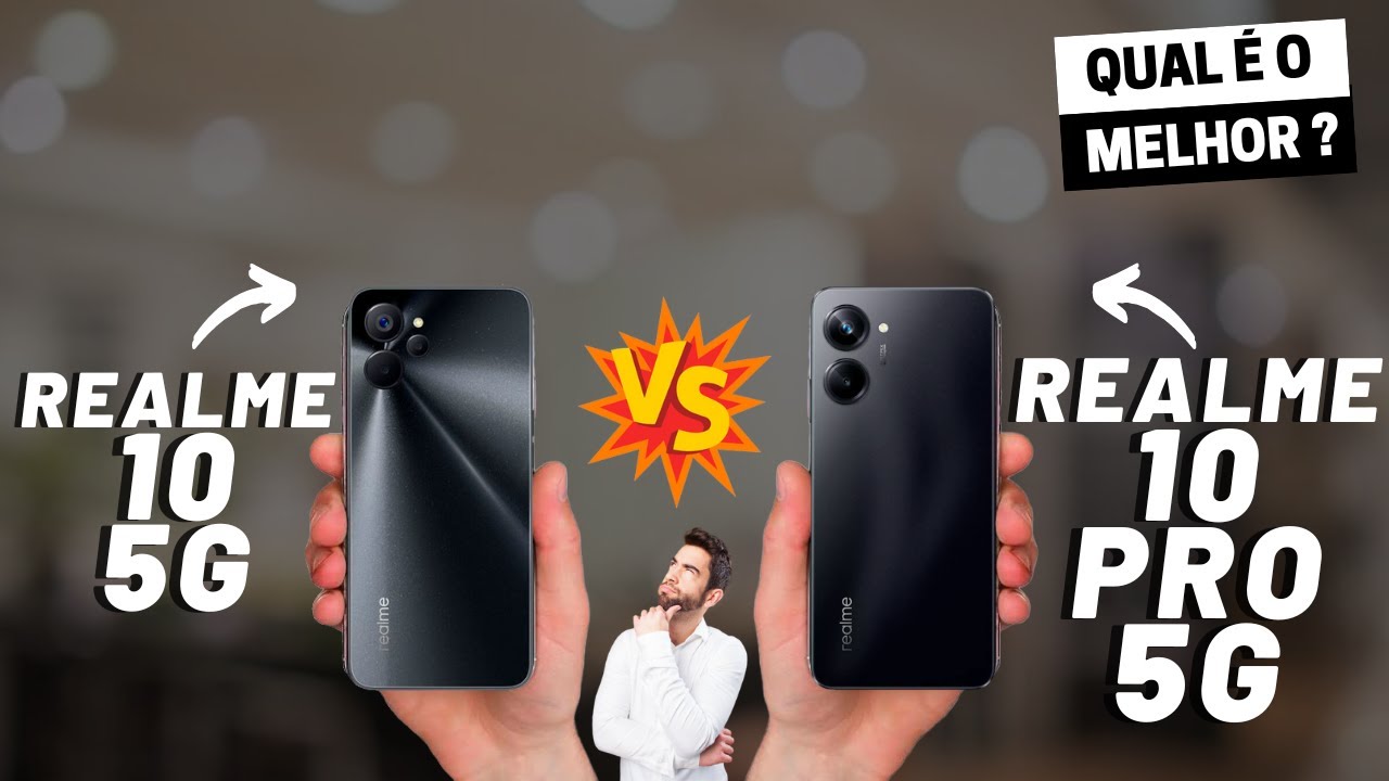 Realme 10 5G vs Realme 10 Pro 5G Qual é o MELHOR? (Comparativo) - YouTube