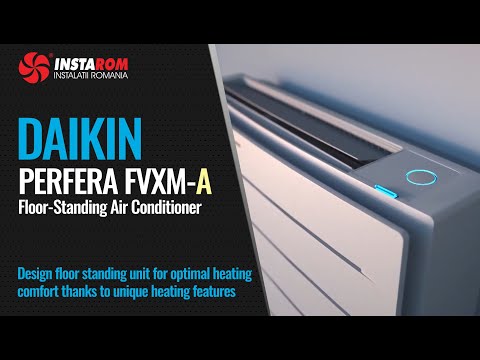 Daikin Perfera FVXM-A | Design floor standing unit for optimal heating comfort | Cooling and heating