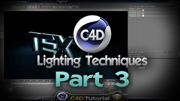 C4D Professional Lighting Guide - HDRI Glowing Text