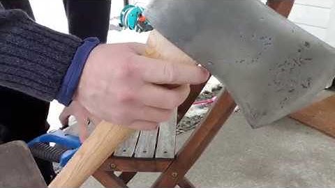 Restoring a True Temper Axe