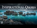 Inspirational quotes  amazing iceland 4k drone footage  ambient music