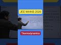 “Try first, then watch solution 🧠 | JEE Question” #jeemains2026 #physics #jeeproblems