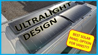 Installing LightLeaf Solar Panels on my Sprinter Van Conversion
