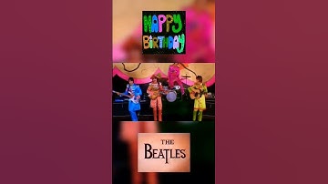 Thumbnail of 🎸🥁 THE BEATLES  - BIRTHDAY 🎉🎂 - Happy Birthday 💐🎁 See Relaxing mosaic