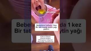 Sevgili Anneler Bebeğinize Zeytin Yağı Verebilirsiniz Doktorunuza Danışın