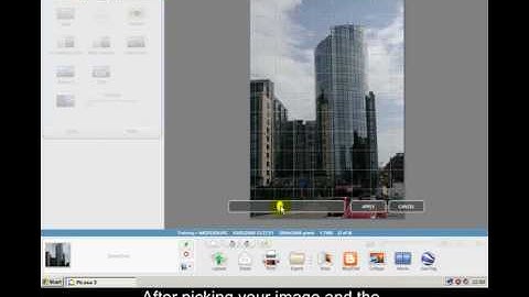 Google Picasa 3 - Video 4 - How to straighten an image in Google Picasa