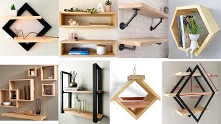 Super Cool Wooden Wall Mounted Shelf Designs to Transform Your Modern Home Decor!