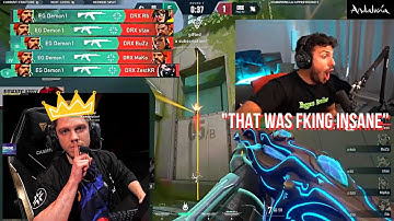 EG Demon1 gets a MASTERCLASS ACE against DRX & Answers His Haters with This !! SEN Tarik Reaction