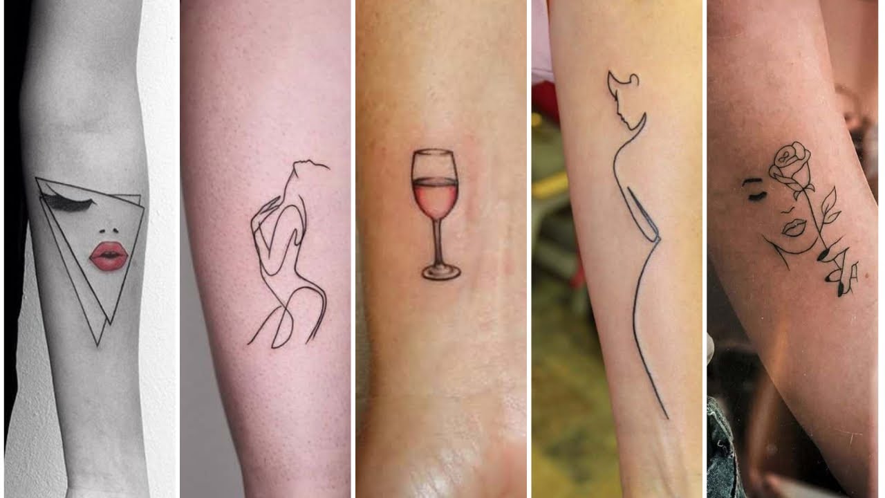 10 Best Continuous Line Tattoos Best Ideas For Continuous Line Tattoo   MrInkwells