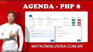 Como Criar uma Agenda Com Sheep PHP 8  - (CRUD PHP8) - Maykon Silveira - Sheep PHP