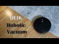 Robotic Vacuum Cleaner ⭐DEIK -NEW -Robot Vac High Suction HEPA - REVIEW 👈