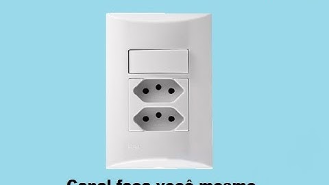 Como instalar duas tomadas e um interruptor