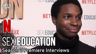 Sex Education Season 2 Premiere Interview - Kedar Williams-Stirling