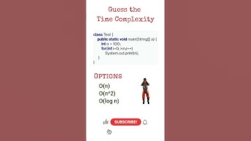 Day 87 | Time Complexity interview question | #java