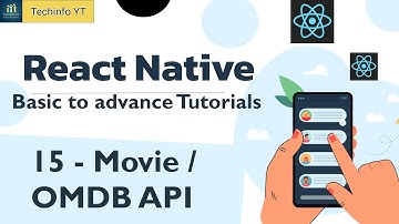 OMDB API | Mastering React Native | React native Tutorials