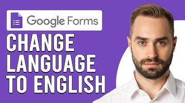 How To Change Google Form Language To English (How To Set And Make Google Form Language To English)
