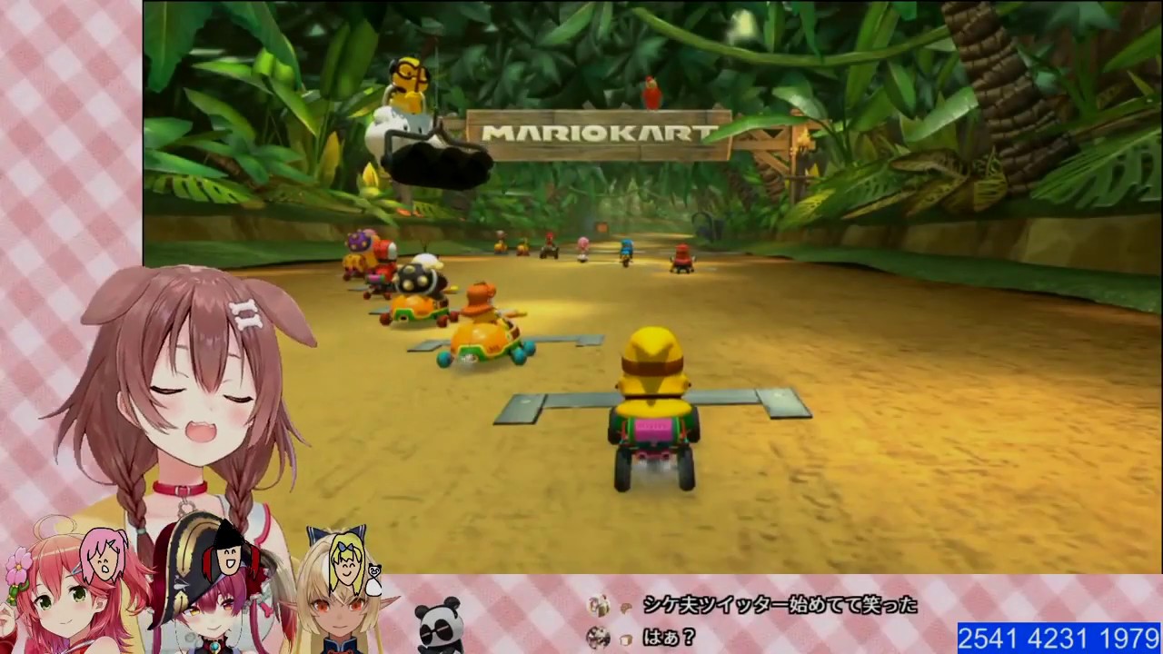 【マリオカート8DX】クラクションで反応を楽しむ戌神ころね