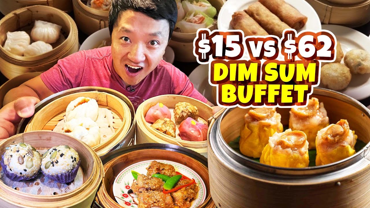 $15 vs. $62 ALL YOU CAN EAT Dim Sum Buffet