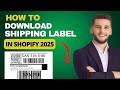How to Print Shipping Label in Shopify (In Less Than 1 Minute)