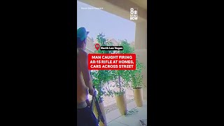 Man caught firing AR-15 in North Las Vegas neighborhood