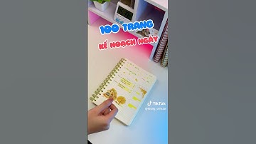 #shorts | Sổ Study Planner lên kế hoạch 100 ngày học tập
