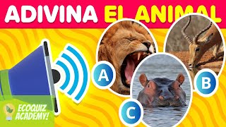 Adivina el ANIMAL por el SONIDO