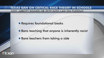 Critical race theory should be taken up in special session, Gov. Greg Abbott says