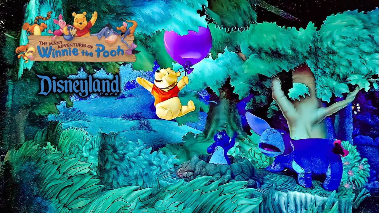 The Many Adventures of Winnie the Pooh On Ride Low Light 4K POV ...