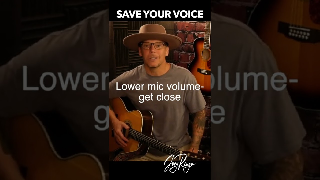 How to save your vocal strength